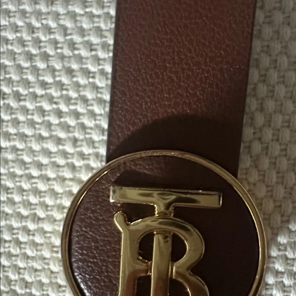 Burberry Beige and Brown Belt Phone Bag - Picture 2 of 4